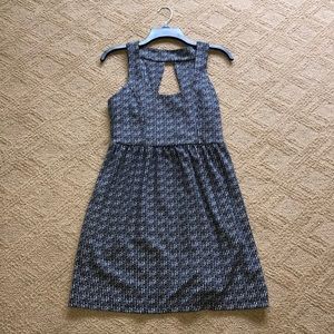 Black and white dress